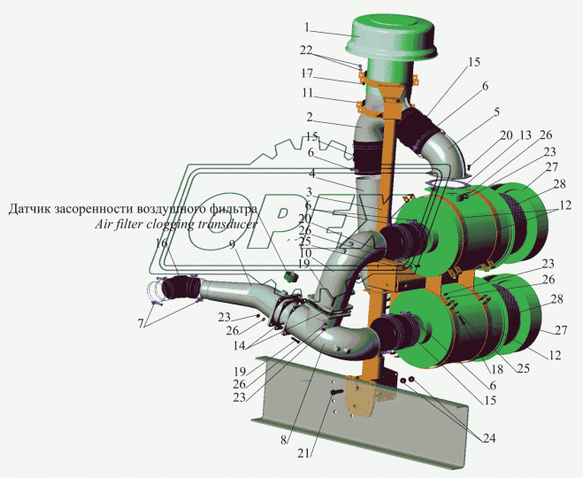 6317-1109036-10 Переходник ОЗАА