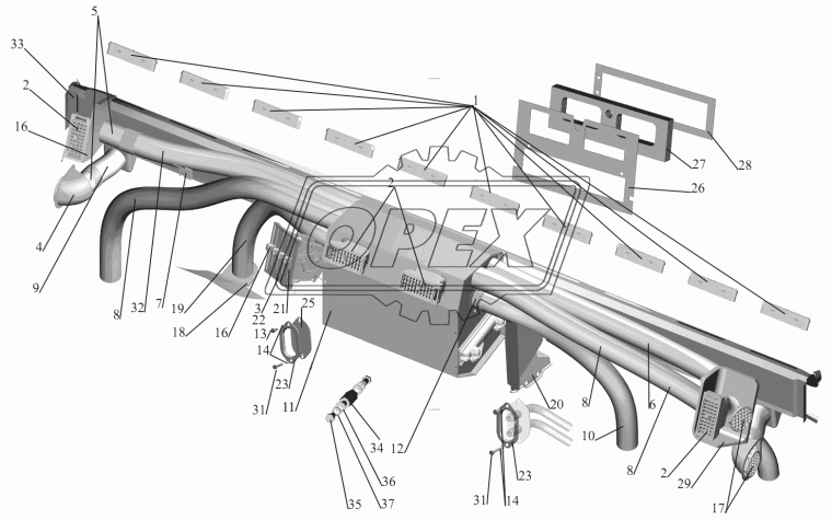 6430-8104083-001 Переходник ОЗАА