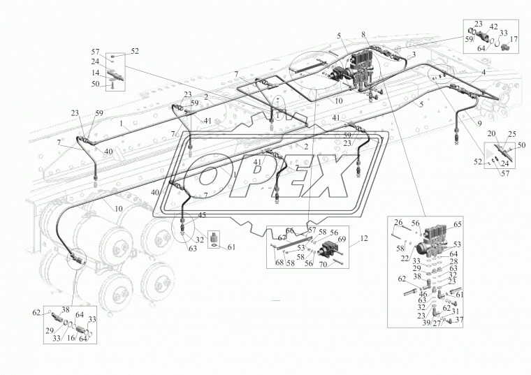 6430-2927023-10 Трубка МАЗ