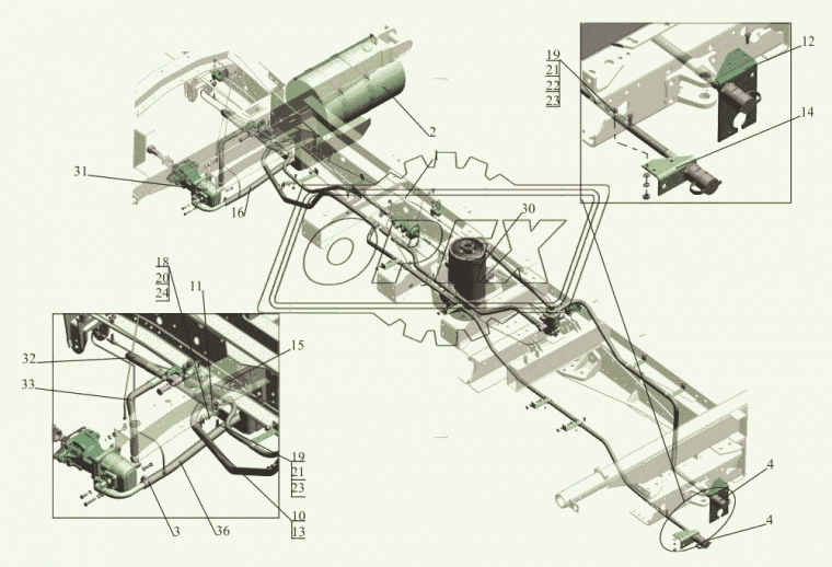 6501-8609020 Шланг всасывающий МАЗ