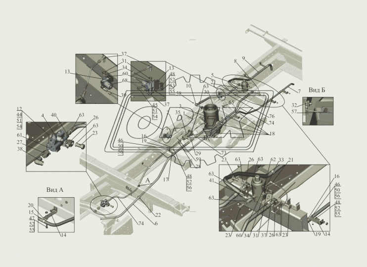 6501-8609430 Трубка МАЗ