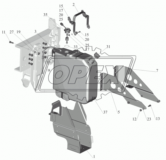 650119-1401004 Кронштейн МАЗ