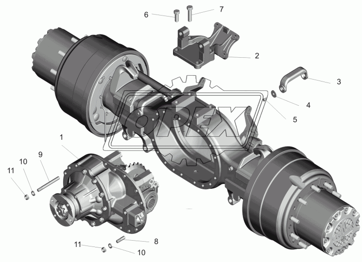 650119-2402010 Редуктор МАЗ
