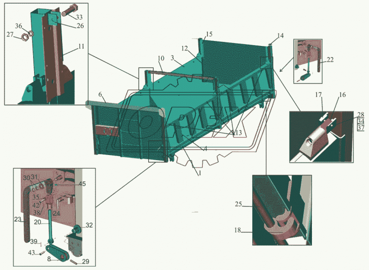 856101-8505050 Запор МАЗ
