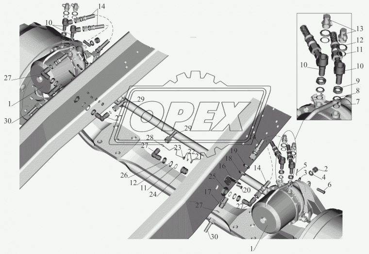 651608-3506124 Трубка МАЗ