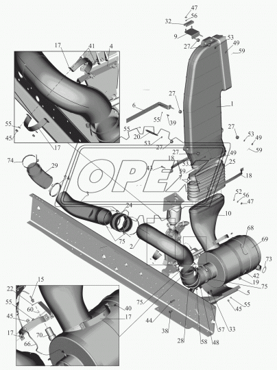 6501В5-1109090 Кронштейн МАЗ