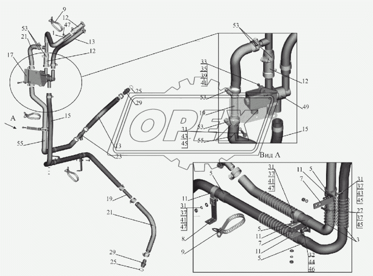 555145-1014062 Шланг МАЗ