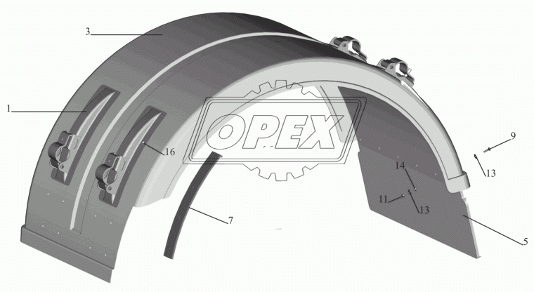 64227-8511006 Кронштейн МАЗ