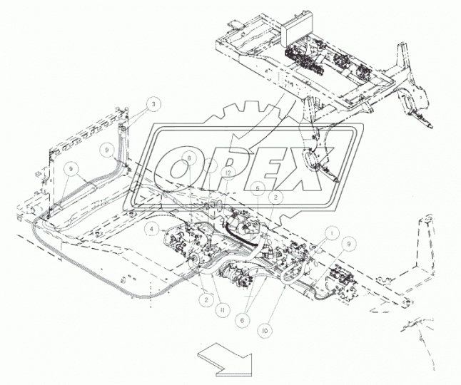 31802 РМК реактивной тяги RVI C (2013-2020), VOLVO FH12 (1993-2020) MAN TGA (2000-2020), VOLVO B7 (1992-2020) MAN Bus (1970-2020), MB Citaro (O 530) (1998-2; 1517403 FeBi