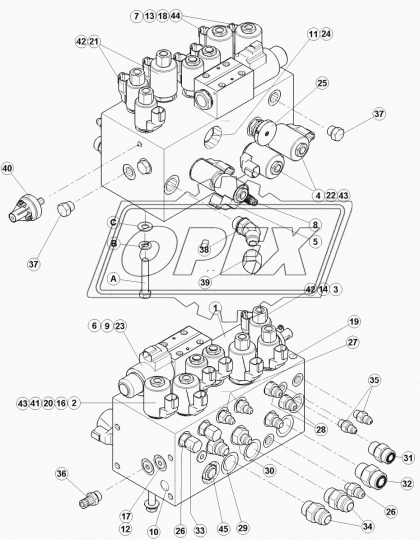 16227 РМК суппорта (рычаг) 90мм ROR (1970-2020), SAUER ACHSEN (1970-2020) TTT