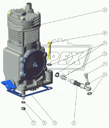 240-3509150-02 Шланг МБС ф14 L=123 Г=М12+К14/под штуцер ф10, Д-260 ММЗ