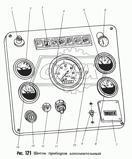 УБ170М Указатель уровня топлива /КАМАЗ.МАЗ/ Октябрьский