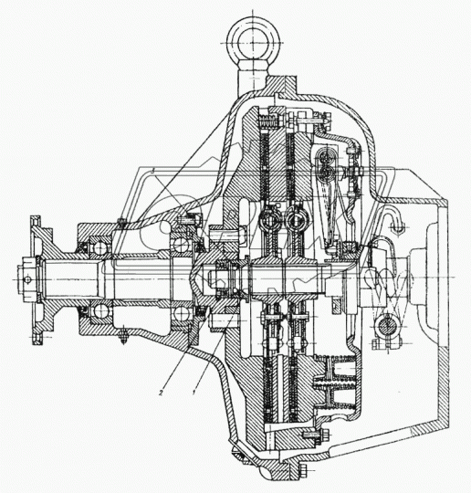 240-1307090 Сальник (манжета) 25х42х10 армированная первичного вала МАЗ,КАМАЗ; (1.2-25х42) ЧайковРТИ