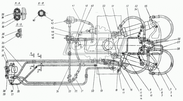 258053 Шплинт разводной ф4х25 разводной; (4х25) МАЗ