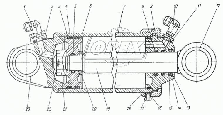 258101 Шплинт разводной ф8х63/94 гайки ступицы; 8х80 МАЗ