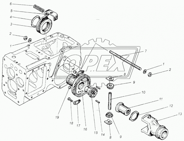 05-2403117 Колесо зубчатое МЗШ
