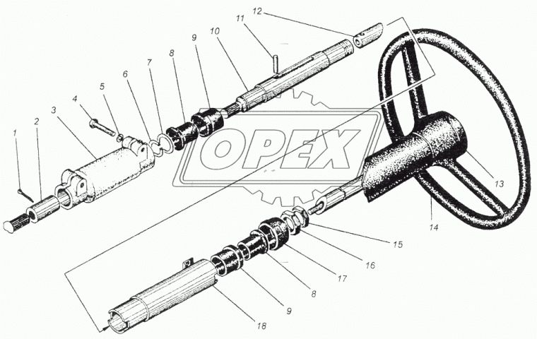 80-3709022 Отбойник МТЗ РУП