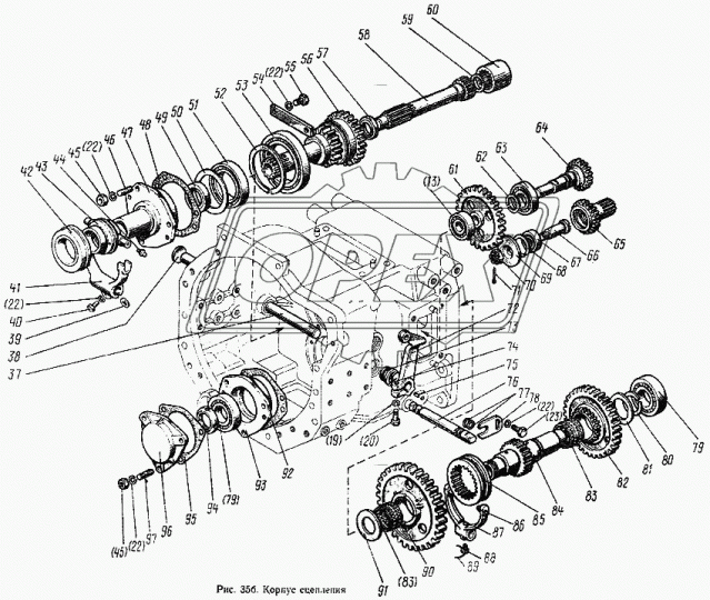 1000921Г Подшипник 105х145х20 шарик.радиал. 1-ряд. 6921 2RS (61921); 80105