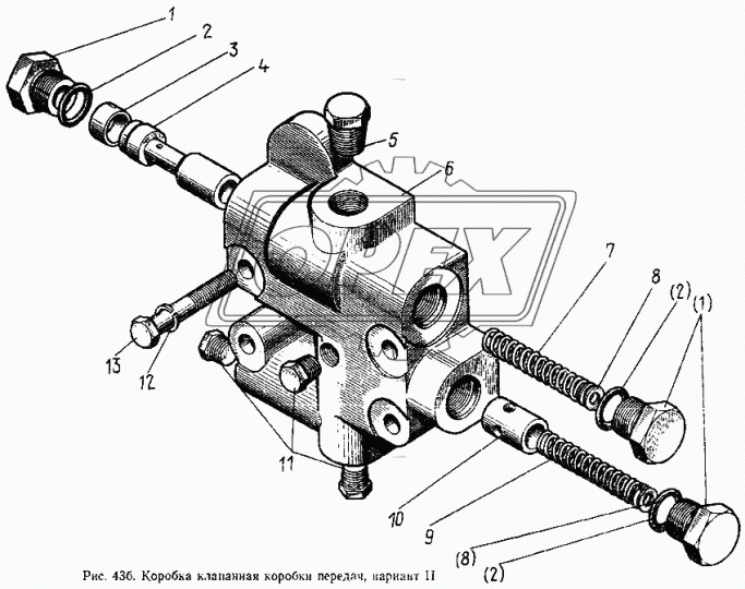 80С-1737121 Шайба С/И клапанной коробки передач МТЗ-1221 МТЗ РУП