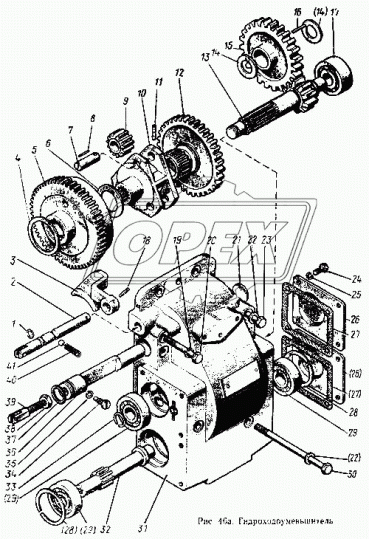70-1741037 Шайба С/И опорная шестерни гидроходоуменьшителя МТЗ-80,82 МТЗ РУП