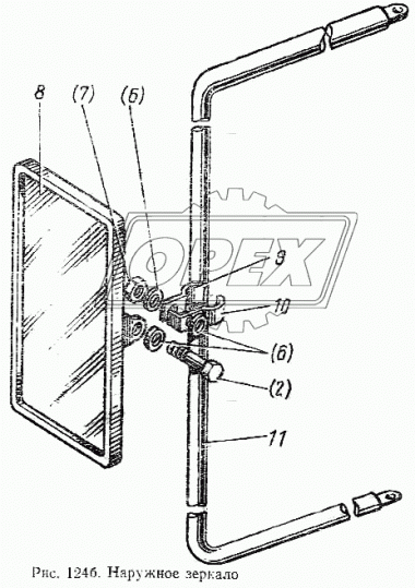 80П-8201017 Хомут С/И в виде пластины МТЗ РУП