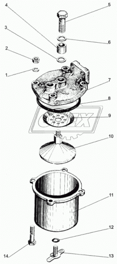98-4-4-10-Д Кольцо (РТИ) квадр.сеч. ф93х103х6 масляного фильтра Г53 ЧТЗ