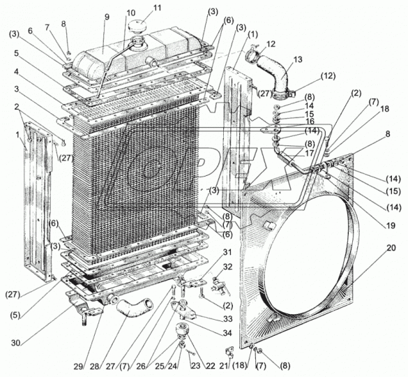85-1302073 Шайба плоская (сталь) ф9х24х3 упорная ГОСТ6958-78 МТЗ РУП