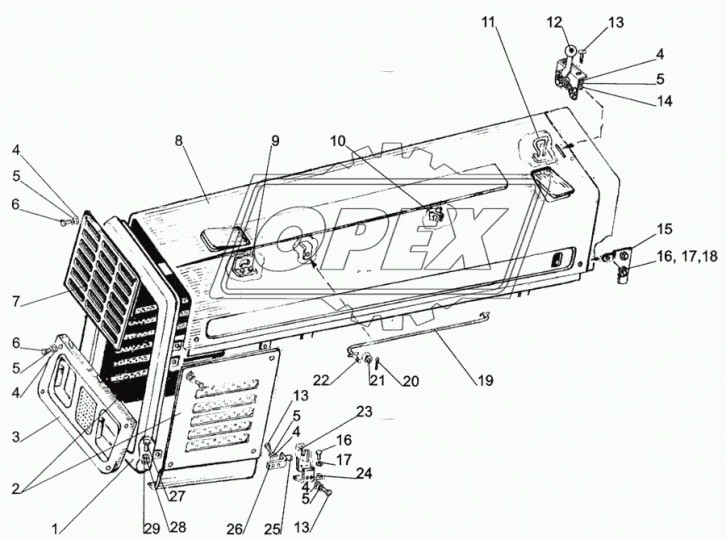 90-8401040-01 Кронштейн МТЗ РУП
