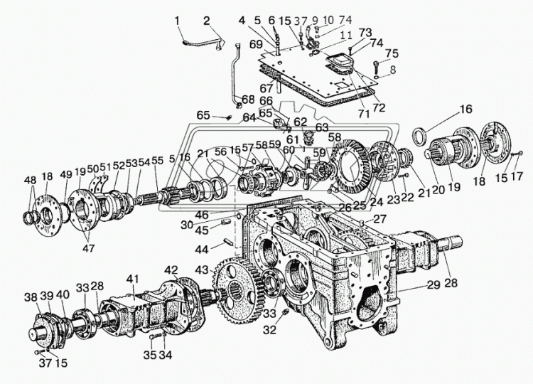 70-2407060-04 Стакан L=335 z=13 шлиц=16 МТЗ РУП