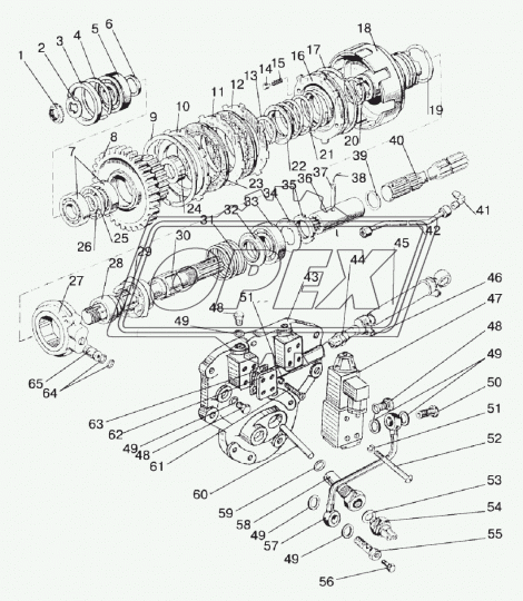 8020-1802075 Направляющая МТЗ-1221 МТЗ РУП