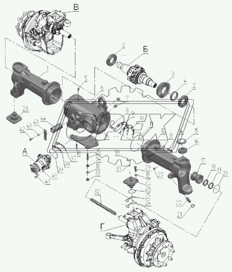 822-2308110 Обойма L=80 со втулкой МТЗ РУП