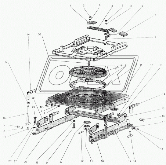80В-6804014 Накладка БЗТДИА