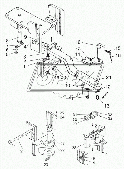 1321-2707113-А ВИЛКА МТЗ РУП