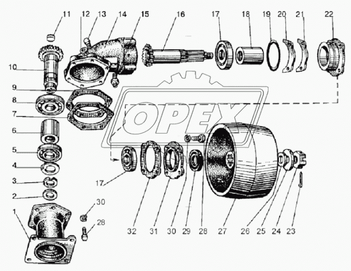 408 Подшипник 40х110х27 шарик.радиал. 1-ряд.; открытый МТЗ-2. МТЗ-5. Т-150.
