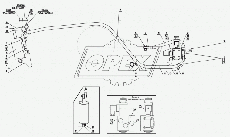 А61.01.601 Шайба плоская (сталь) ф15х24х2 болта крепл. голов. блока 5301 , ЮМЗ (Д-65) ГОСТ11371-78 МТЗ РУП
