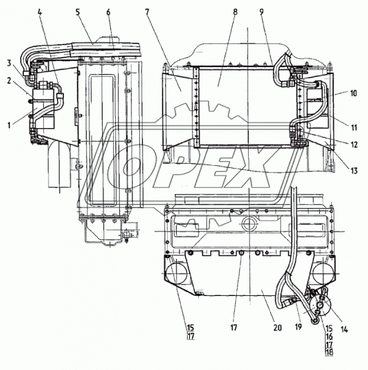 1523-8112020-01 Кронштейн МТЗ РУП