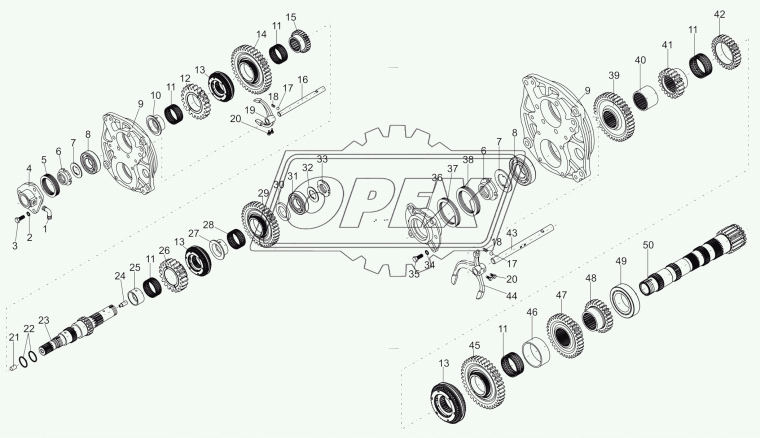1222-1701040 Стакан МТЗ РУП