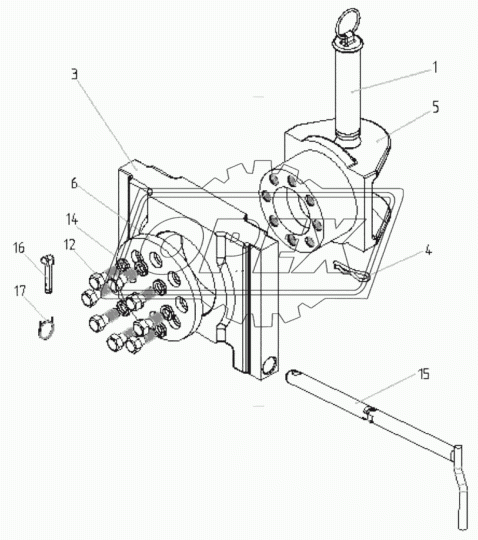 3522-2707110 Вилка в Сборе ВЗТЗЧ