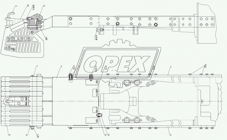 2022-4235016 Проставка МТЗ РУП