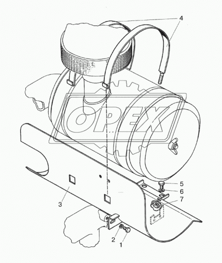 1522-1109020 Опора МТЗ РУП
