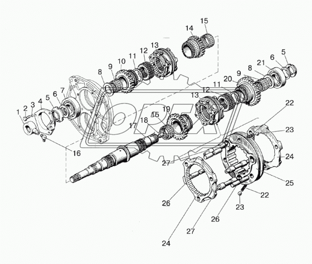 80С-1701060-А Синхронизатор МТЗ-1221 с проточкой под вилку МТЗ РУП