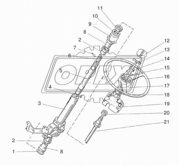 822-3709024 Чехол МТЗ РУП