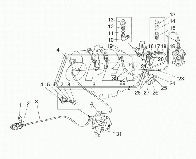 1522-3512012 Кронштейн МТЗ РУП