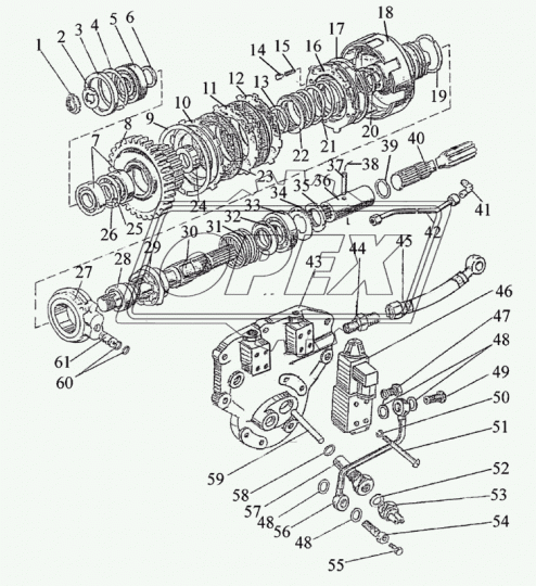 50406 Подшипник 30х90х23 шарик.радиал. 1-ряд.; (6406N)со стопорной канавкой
