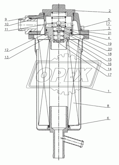 2022-4608120 Корпус МТЗ РУП