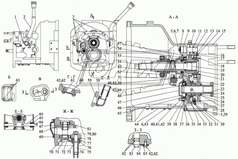 2522-1601203 Вилка S=94 L=140 под вал ф30 шпонка, включения сцепления МТЗ РУП