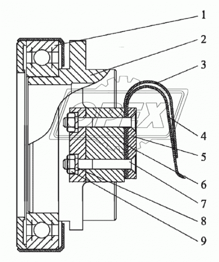 2522-1601191 Пластина БЗТДИА