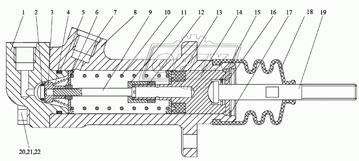 2022-1602826 Гайка