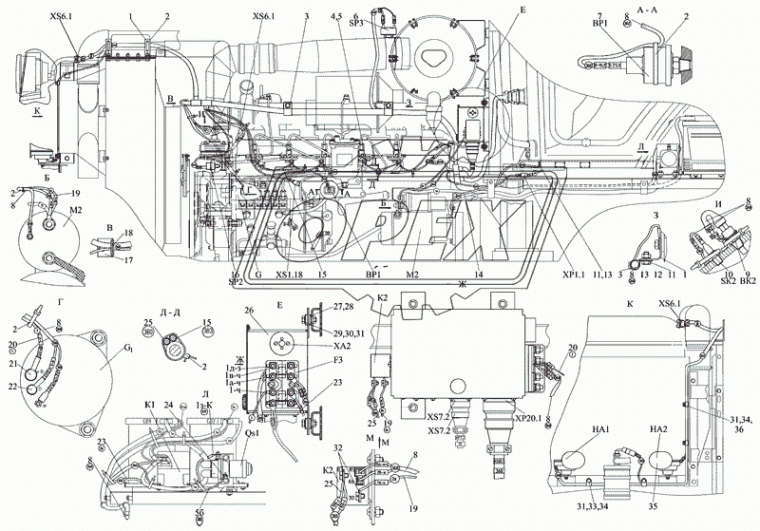 50Л-3724050 Чехол (РТИ) ф15/ф18 L=53 на генератор. БРТ