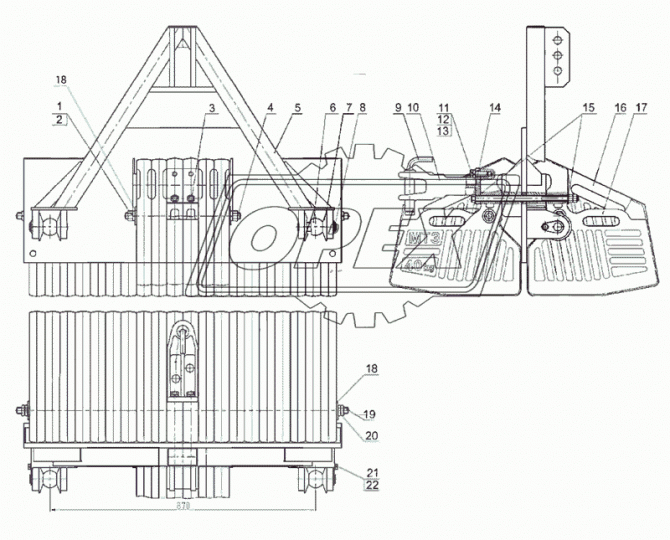 2822-4606502 Болт МТЗ РУП